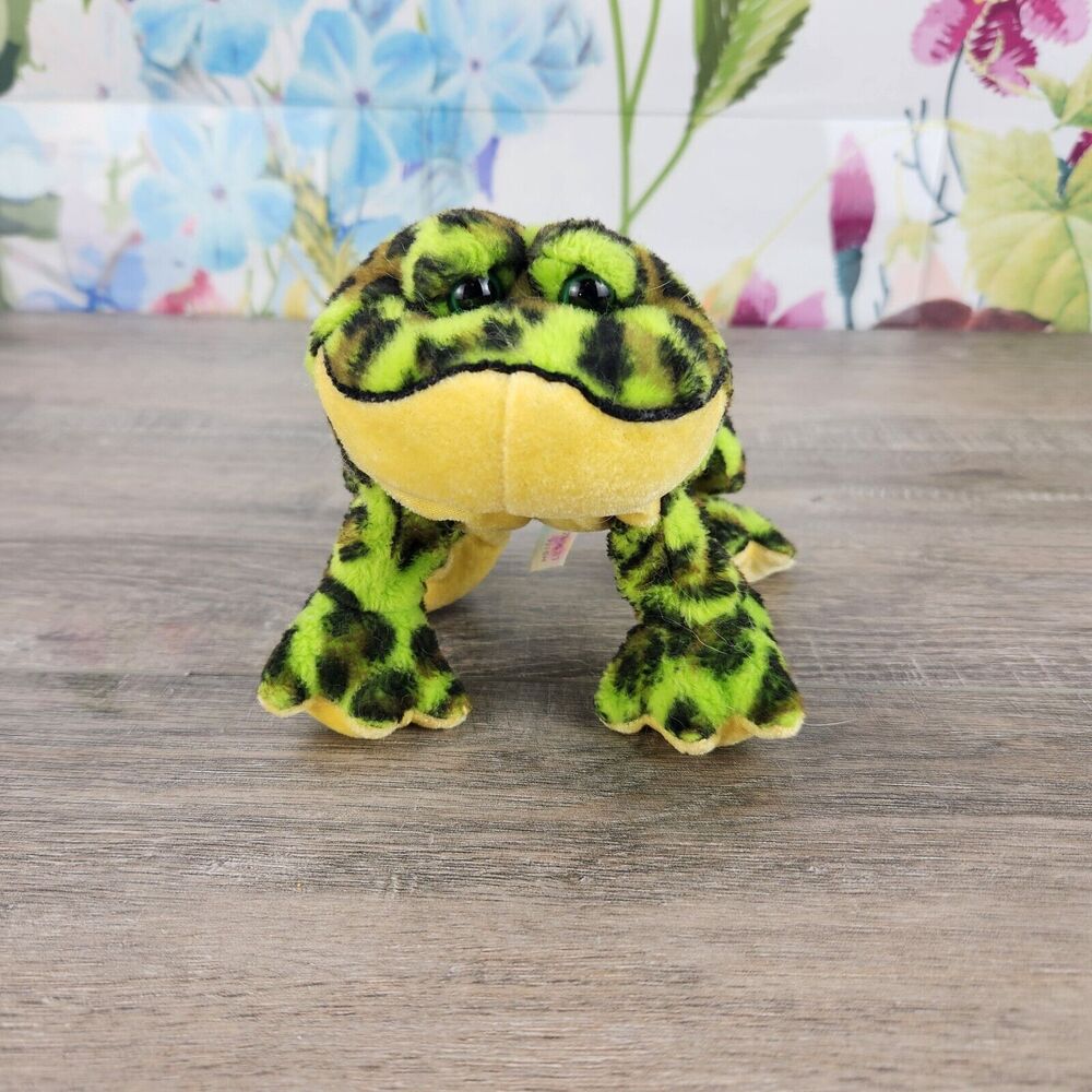 Ganz Webkinz Lil'kinz Bullfrog Plush HS114 Stuffed Animal No Code